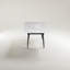 Ensemble de table de salle à manger extensible de 62,9 po à 94,4 po avec chaises en pierre frittée-332825819