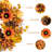 24 " Sunflower Polyester and Plastic Wreath