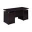 Bureau d'ordinateur avec tiroirs et armoire