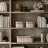 Fluted Cardboard Storage Baskets With Leather-Like Lids, Sturdy Stackable Paper Boxes Decorative Tray,Set Of 3 Ivory