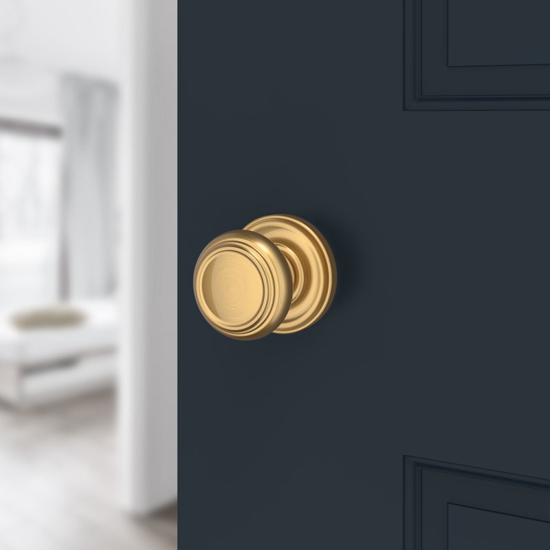 Lifetime (PVD) Satin Brass Round, Passage