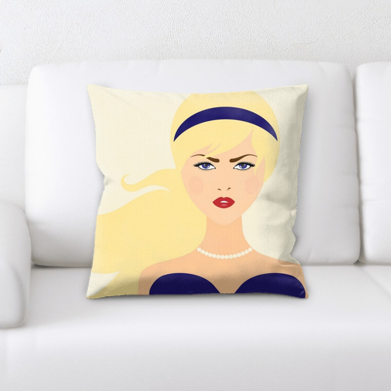 Coussin de fille fille