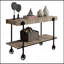 Mobilier de salon de style industriel 1 pièce