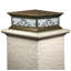Plafonnier pour support à colonne plate 2 lumières plat window seize Shelva-2094460388-2094400240-2094460390