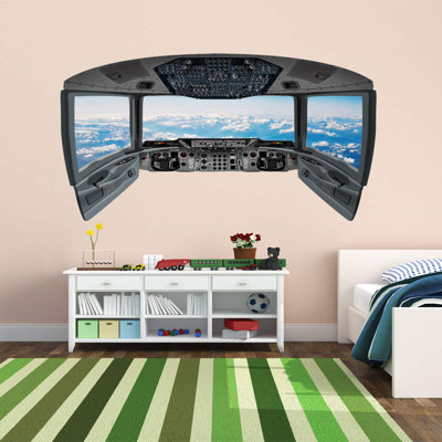 Murale cockpit pour cockpit 3d cloud Charvi