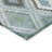 Machine Washable Indoor/Outdoor Aten ACN2331 Diamond Rug-666210691