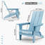 Chaise Adirondack pliable, chaise de patio-64858598