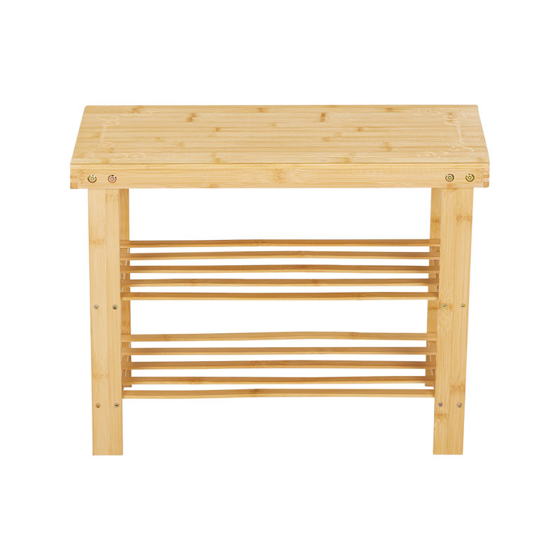Wood Storage Bench