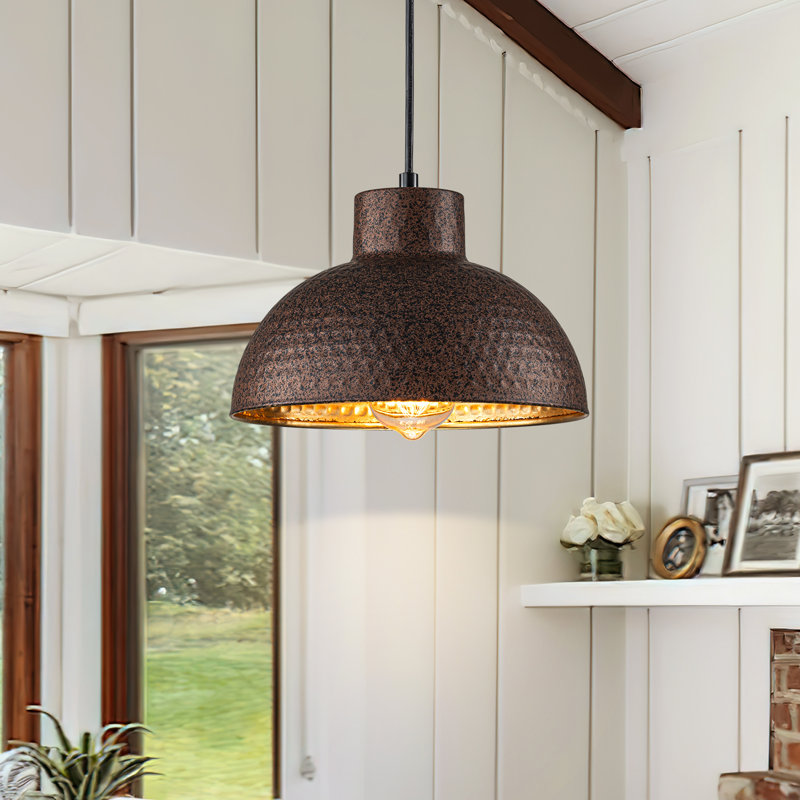 Luminaire suspendu simple 1 lumière