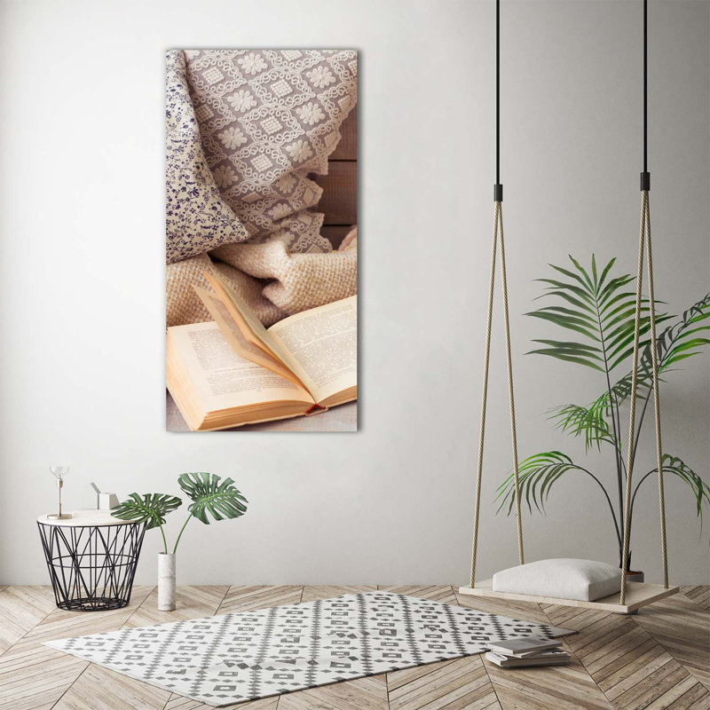Tree Field Heart - Wrapped Canvas Print