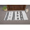 Handwoven Small White Turkish Rug: Anatolian Oushak Kilim Hemp Mat for Entryway Decor