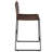 Upholstered Counter Stool with Metal Frame-142984505-259090049