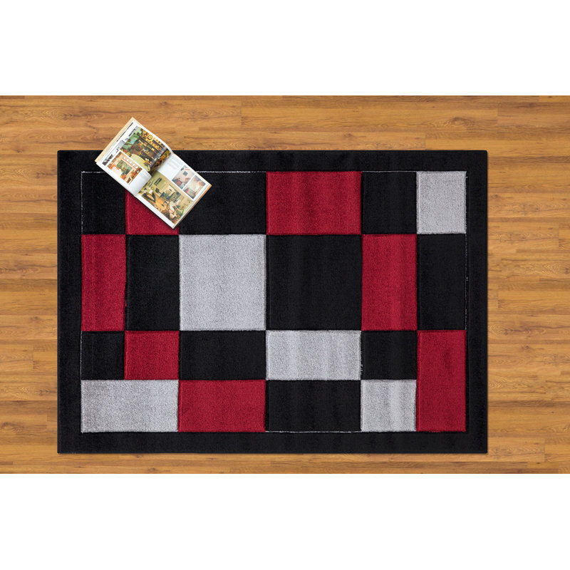 Durmuş Geometric Area Rug, Runner 60 x 220cm
