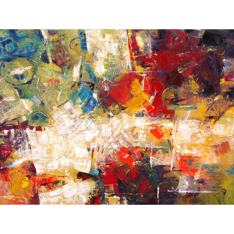 Baroque par Elizabeth Chapman - Peinture, H 25,25 po x l 31,25 po