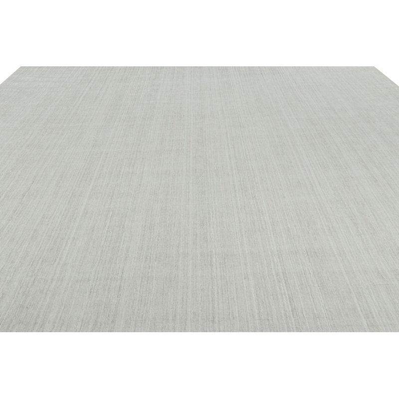 Textural Silk Area Rug, Rectangle 13' x 19'