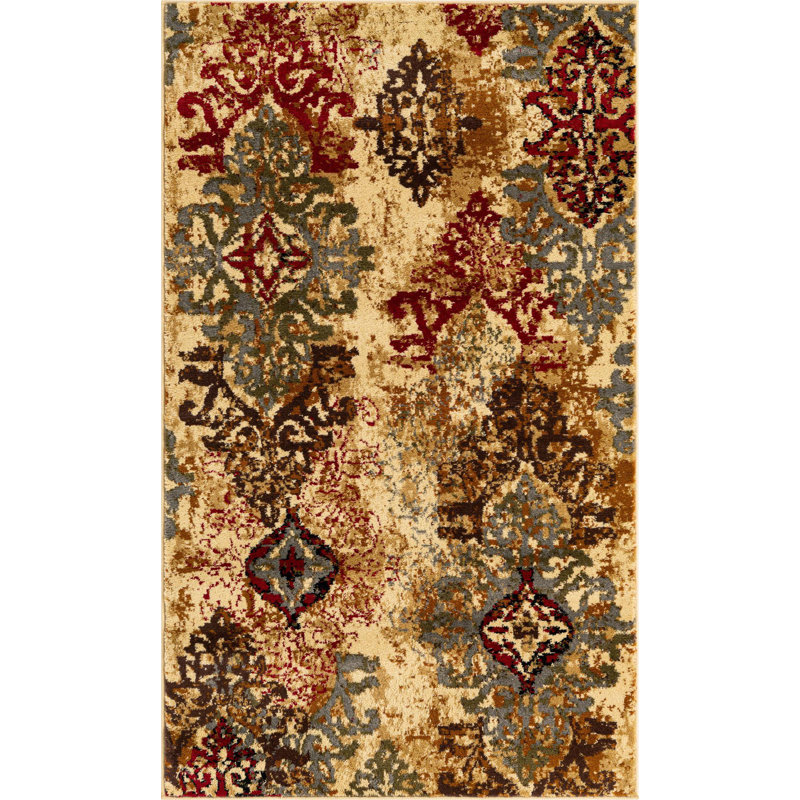 Eelijah Abstract Indoor Rug, Rectangle 3'1" x 5'3"