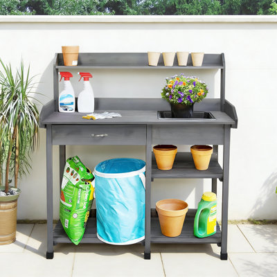 Manufactured Wood Potting Bench