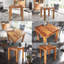 Elsa Solid Wood Base Dining Table