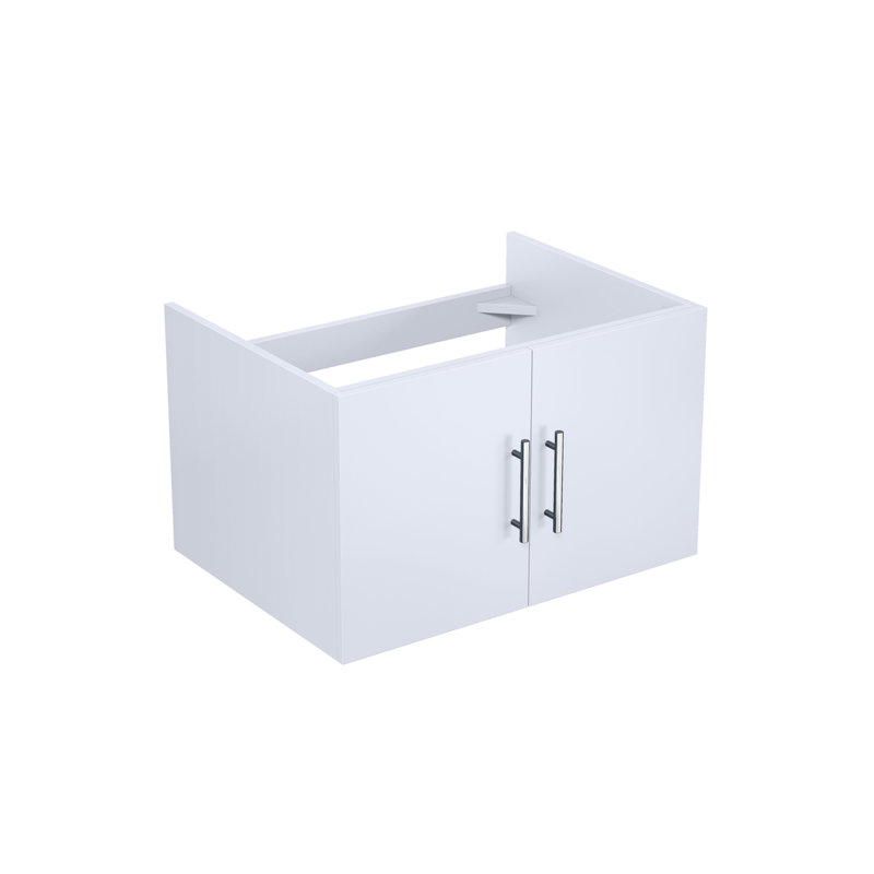 Geneva 30'' Glossy White Wall-Mounted Vanity Cabinet