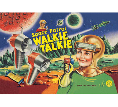Space Patrol Walkie Talkie - Advertisements