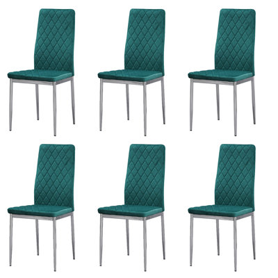 Knisely 46cm H Velvet Upholstered Side Chair
