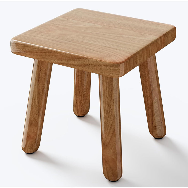 9 Inch Small Wooden Step Stool