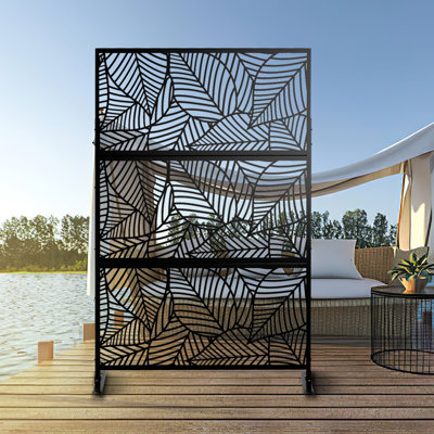 6 ft. H x 4 ft. W Metal Privacy Screen by MAYEERTY