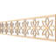 Moulure de marguerite en bouleau l 46 3/4 po x H 10 po x T 1/4 po-95199560-95199557