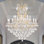 Lustre gradué en cristal 24 lumières Humnah
