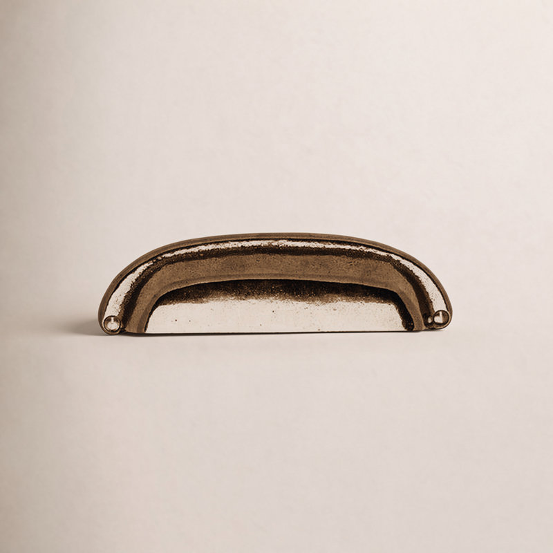 Cup / Bin Pull, Silicon Bronze Medium