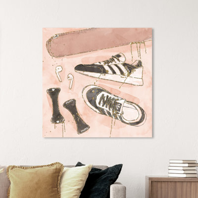 " Workout Routine Glam Shoes "