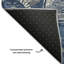 Tapis géométrique de qualité supérieure lavable à la machine Mayfield AMF2206-1225357160-1225357165