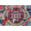 High-Quality Hand-Knotted Red And Navy Area Rug