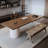 Walnut Rectangular Solid Wood Writing desk-670477588