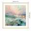 «Pink Morning V» par Irena Orlov, impression sur bois encadrée-103685313