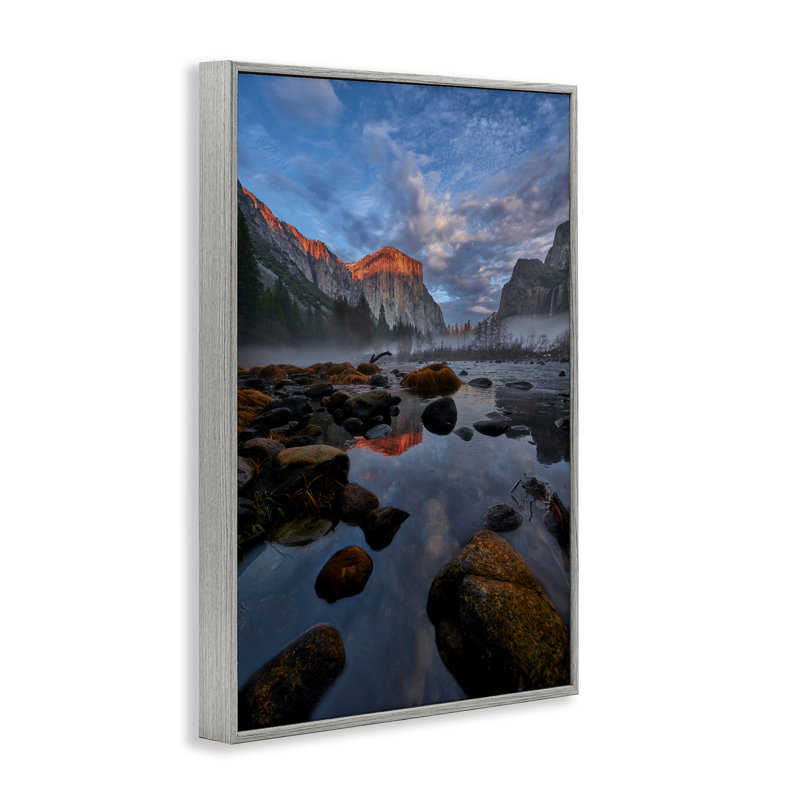 «Morning In The Yosemite Valley», estampe numérique, conception de Jon Evan, Estampe numérique Farmhouse, H 18 po x l 12 po
