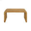 Table basse carrée en rotin tissé, naturel-51281170
