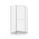 Pivot Shower Door, With 1/4" Tempered Glass , 34.75 In. X 72 In. Frameless Neo-Angle Pivot Shower Enclosure.
