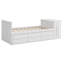  Lit plateforme multifonctionnel en bois avec bureau Gunnell-106764536