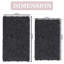 Tapis de bain 100% coton (ensemble de 2)-2002031480