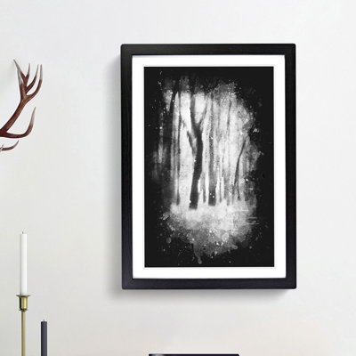 Forest Blur - Framed Print