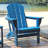 Foldable HDPE Adirondack Chair – Premium Weather-Resistant Patio Seating for All Seasons-449530662