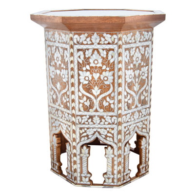 Solid Wood End Table