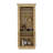 Bar Cabinet With 4-Bottle Rack, Upper Glass Holder And Dual Door Design-529255986