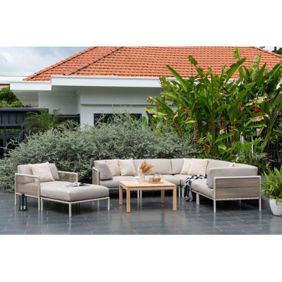 Outdoor 8 - Piece Conversation Set