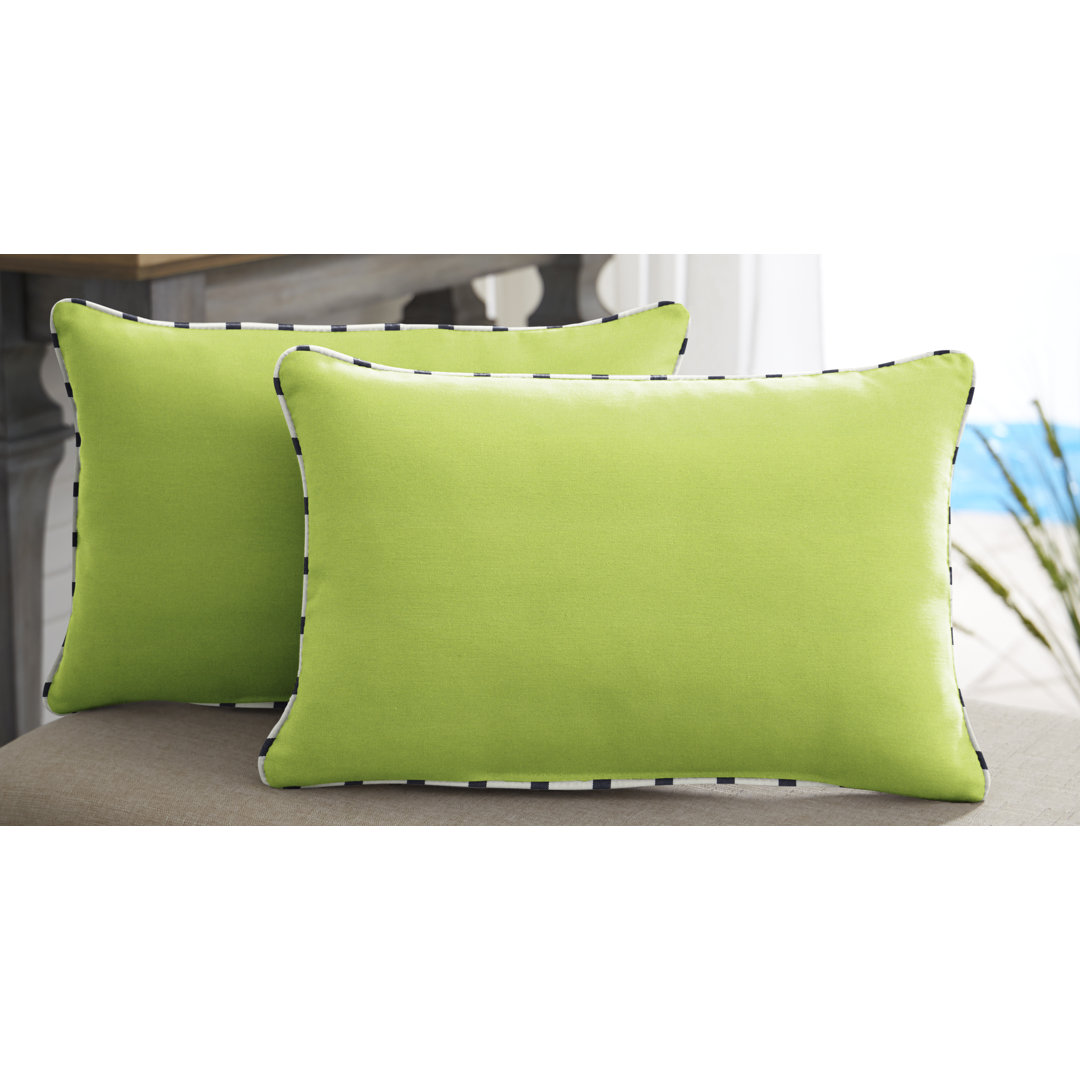  Outdoor Rectangular Pillow Cover & Insert (Set of 2) Mozaic Company 