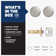 Troy Passage Door Knob with Round Rosette