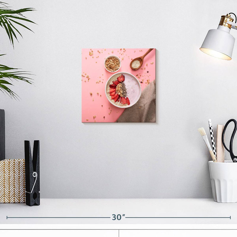 Petit déjeuner Arney Strawberry Oatmeal, H 10 po x l 10 po