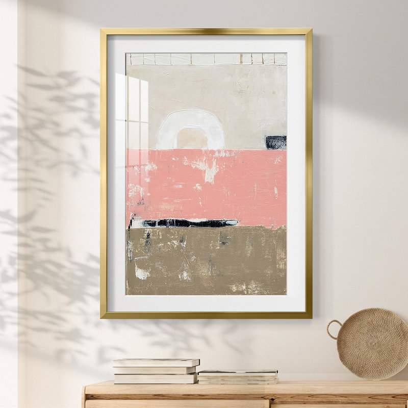 Sweet Remix -Framed Print, 28.5" H x 20.5" W, Gold