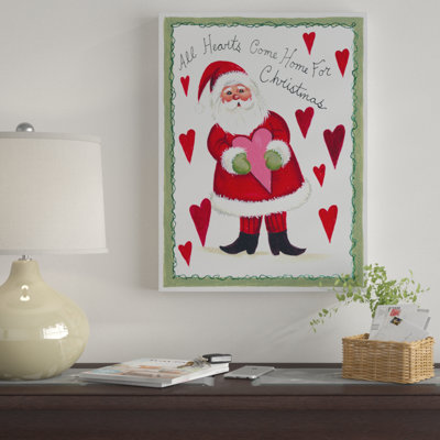 «All Hearts Come Home For Christmas», art sur toile